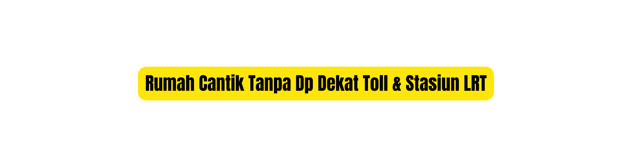 Rumah Cantik Tanpa Dp Dekat Toll Stasiun LRT